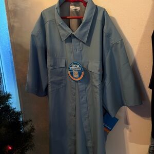 NEW COLUMBIA Button Up Sun Shirt XL TG